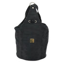 MCM Vicetos Backpack Nylon Black Gold Auth bs32585-2