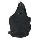 MCM Vicetos Backpack Nylon Black Gold Auth bs32585-3