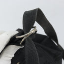 MCM Vicetos Backpack Nylon Black Gold Auth bs32585-9