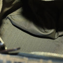 FENDI Zucca Canvas Hand Bag Black Brown Auth bs32586-10