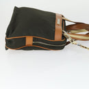 GUCCI Hand Bag Canvas 2way Khaki Gold 019 0535 Auth bs32587-3
