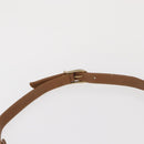 GIVENCHY Shoulder Bag PVC Canvas Beige Gold Auth bs32588-8