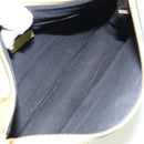 VERSACE Clutch Bag Leather Yellow Gold Auth bs32589-10