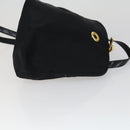 FENDI Celine Hand Bag Nylon 3 Set Black Brown Auth bs32598-11