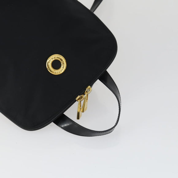 FENDI Celine Hand Bag Nylon 3 Set Black Brown Auth bs32598