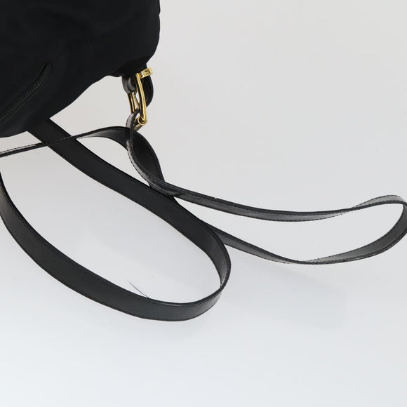 FENDI Celine Hand Bag Nylon 3 Set Black Brown Auth bs32598