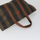FENDI Celine Hand Bag Nylon 3 Set Black Brown Auth bs32598-19