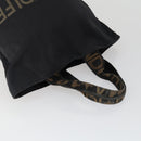 FENDI Celine Hand Bag Nylon 3 Set Black Brown Auth bs32598-5