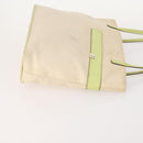 BALLY Chain Shoulder Bag Canvas Leather 3 Set Beige Black Auth bs32600-4