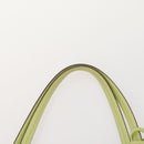 BALLY Chain Shoulder Bag Canvas Leather 3 Set Beige Black Auth bs32600-7