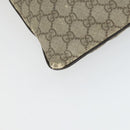 GUCCI GG Supreme Tote Bag PVC 2 Set Beige Auth bs32602-8