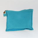 HERMES Bora Bora Pouch Canvas 3 Set Light Blue Auth bs32604-14