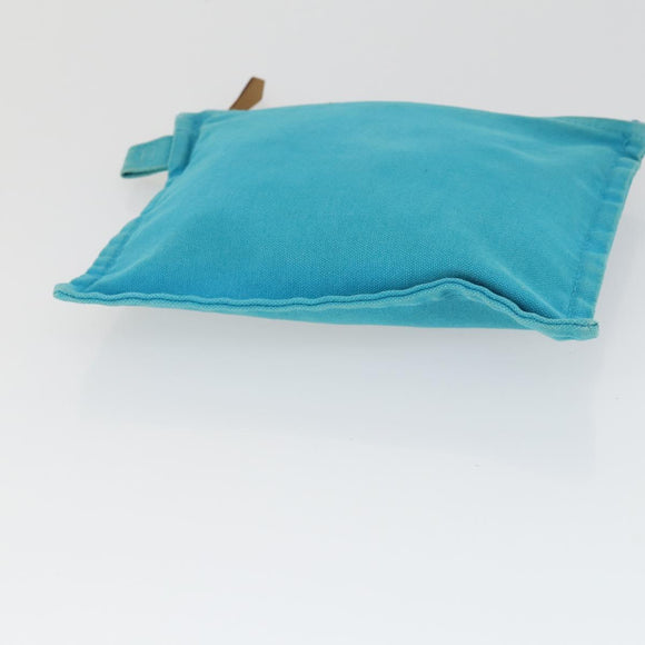 HERMES Bora Bora Pouch Canvas 3 Set Light Blue Auth bs32604