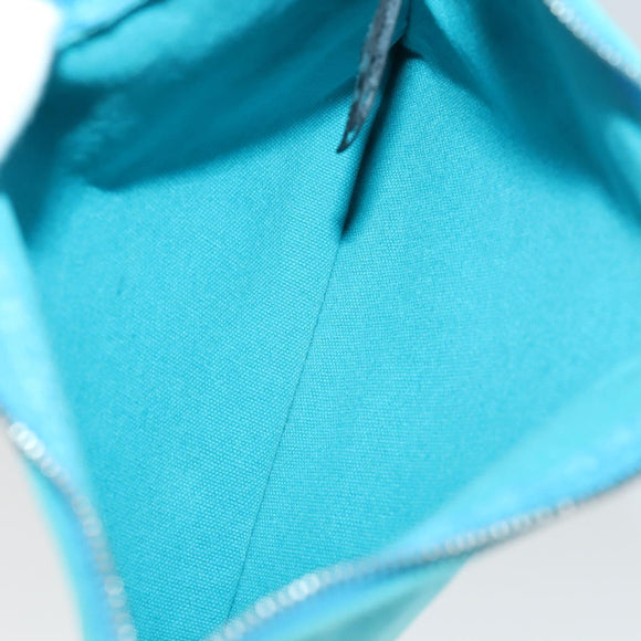 HERMES Bora Bora Pouch Canvas 3 Set Light Blue Auth bs32604