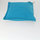 HERMES Bora Bora Pouch Canvas 3 Set Light Blue Auth bs32604-4