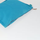 HERMES Bora Bora Pouch Canvas 3 Set Light Blue Auth bs32604-5