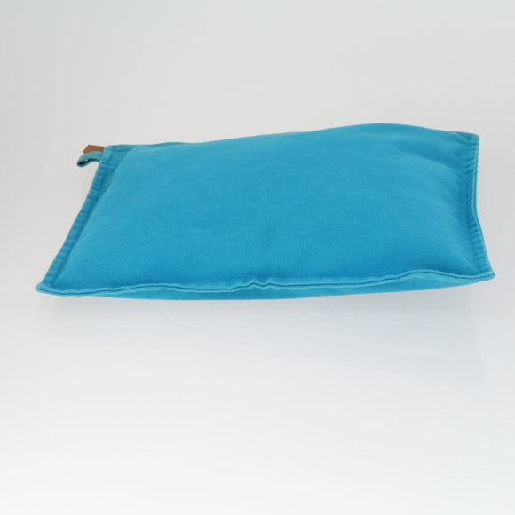 HERMES Bora Bora Pouch Canvas 3 Set Light Blue Auth bs32604