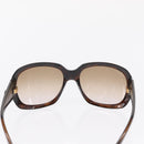 GUCCI Glasses Sunglasses plastic 2 Set Black Brown Auth bs32606-10