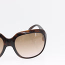 GUCCI Glasses Sunglasses plastic 2 Set Black Brown Auth bs32606-12
