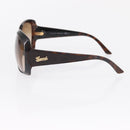 GUCCI Glasses Sunglasses plastic 2 Set Black Brown Auth bs32606-14