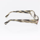 GUCCI Glasses Sunglasses plastic 2 Set Black Brown Auth bs32606-6