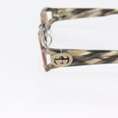 GUCCI Glasses Sunglasses plastic 2 Set Black Brown Auth bs32606-8