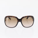 GUCCI Glasses Sunglasses plastic 2 Set Black Brown Auth bs32606-9