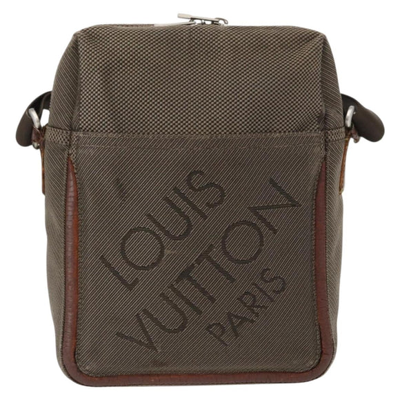 LOUIS VUITTON Damier Geant Sitadan MM Shoulder Bag Brown M93040 LV Auth bs32608