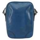 LOUIS VUITTON Epi Danube Shoulder Bag Blue M45635 LV Auth bs32615-3