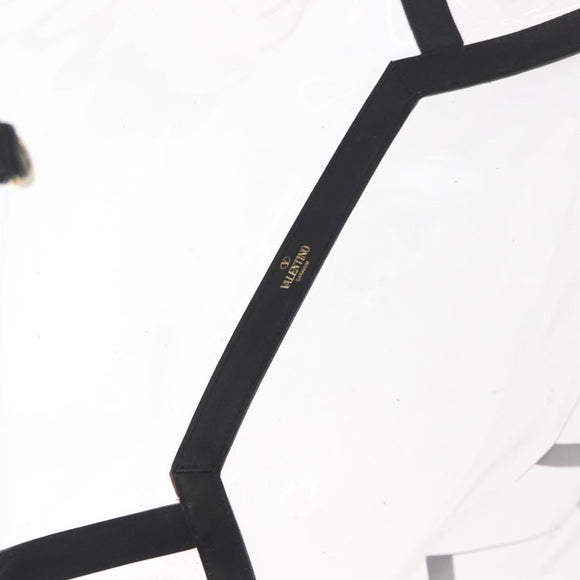 VALENTINO Tote Bag Vinyl Clear Auth bs32626