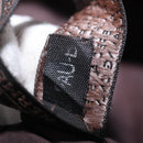 HERMES Acapulco Basas MM Shoulder Bag Nylon Brown Auth bs32633-12