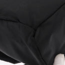CHANEL Shoulder Bag Nylon Black Silver CC Auth bs32634-15