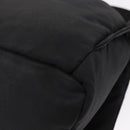 CHANEL Shoulder Bag Nylon Black Silver CC Auth bs32634-16