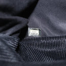 CHANEL Shoulder Bag Nylon Black Silver CC Auth bs32634-12