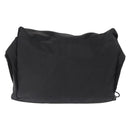 CHANEL Shoulder Bag Nylon Black Silver CC Auth bs32634-2