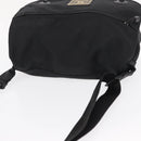 CHANEL Shoulder Bag Nylon Black Silver CC Auth bs32634-6