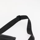 CHANEL Shoulder Bag Nylon Black Silver CC Auth bs32634-8