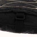 CHANEL Umhängetasche Nylon Schwarz CC Auth bs32635-18