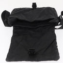 CHANEL Umhängetasche Nylon Schwarz CC Auth bs32635-10