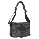 CHANEL Umhängetasche Nylon Schwarz CC Auth bs32635-1