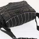 CHANEL Umhängetasche Nylon Schwarz CC Auth bs32635-6