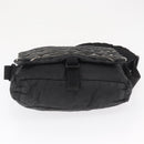 CHANEL Umhängetasche Nylon Schwarz CC Auth bs32635-5