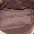 Jimmy Choo Tote Bag Leather Bronze Auth bs32636-16