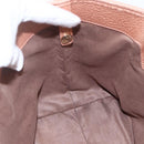 Jimmy Choo Tote Bag Leather Bronze Auth bs32636-18
