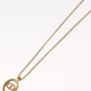 Christian Dior Necklace metal Gold Tone Auth bs32642-11