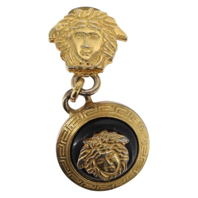 Gianni Versace Earring metal Gold Auth bs32643 - 0