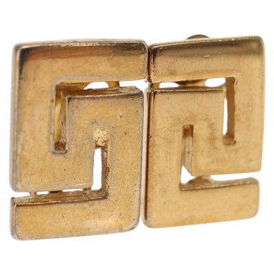 Gianni Versace Earring metal Gold Auth bs32645