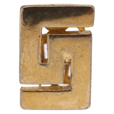Gianni Versace Earring metal Gold Auth bs32645 - 0