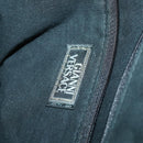 Gianni Versace Backpack Leather Black Gold Auth bs32654-11