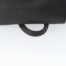 Gianni Versace Backpack Leather Black Gold Auth bs32654-7
